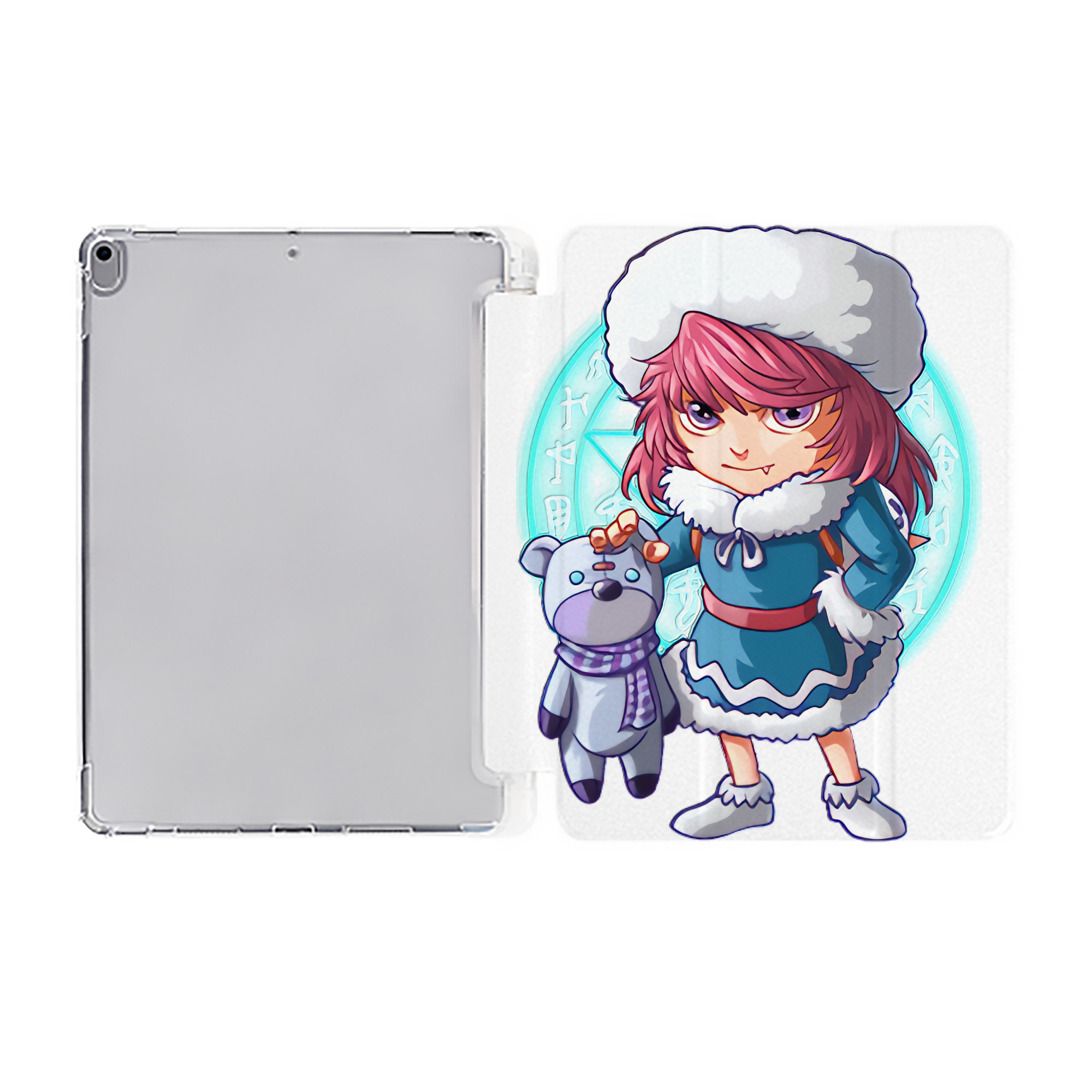 （画像用） リーグ・オブ・レジェンド League of Legends LOL IPad ケース ペン収納付き 三つ折りスタンド PUレザー×シリコン 対応機種9.5/10.5/10.9インチ